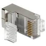 WTYK MODULARNY EKRANOWANY RJ45/6-EKRAN*P10